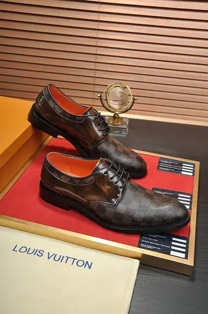 LV LAce-Up Shoes - Brown