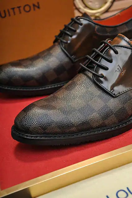 LV LAce-Up Shoes - Brown