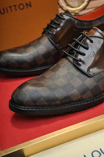 LV LAce-Up Shoes - Brown