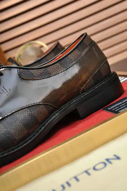LV LAce-Up Shoes - Brown