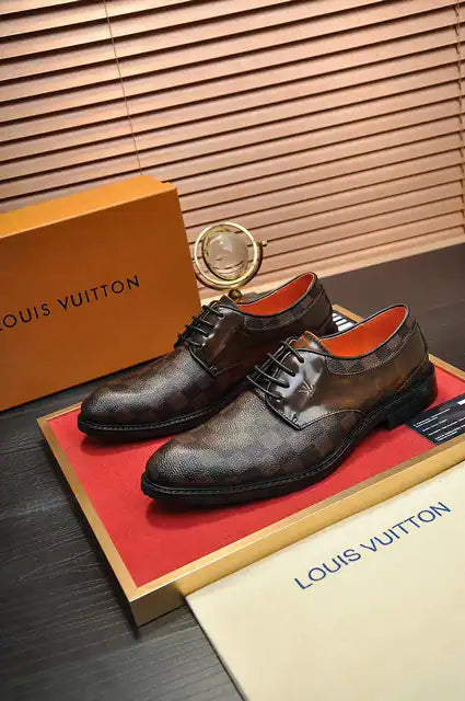 LV LAce-Up Shoes - Brown