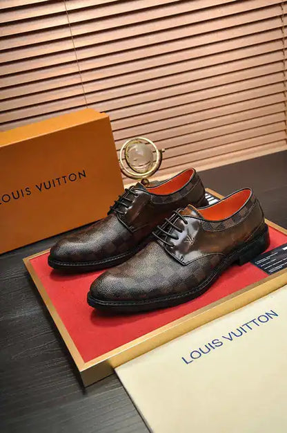 LV LAce-Up Shoes - Brown