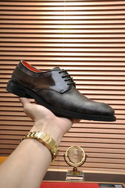 LV LAce-Up Shoes - Brown