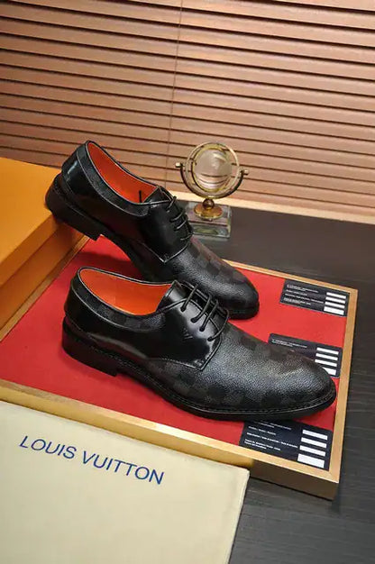 LV Lace-Up Shoes - Black