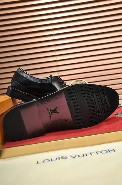 LV Lace-Up Shoes - Black