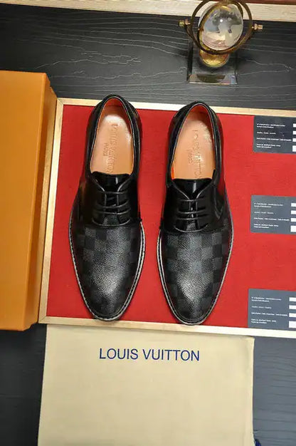 LV Lace-Up Shoes - Black