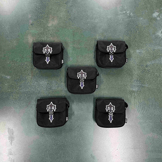 TS Messenger Bag 1.0 - Black/Purple