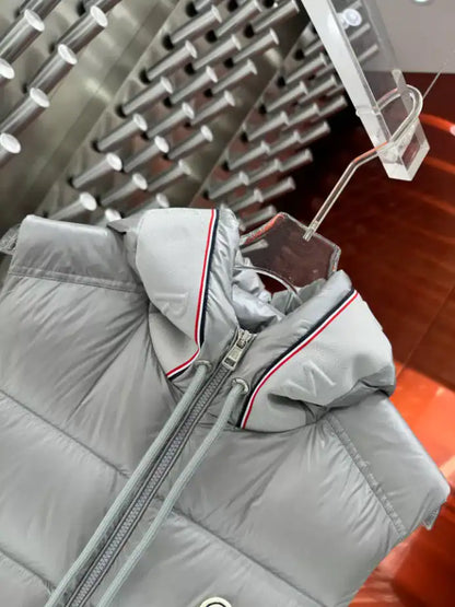 Moncler Luiro Down Vest - Grey