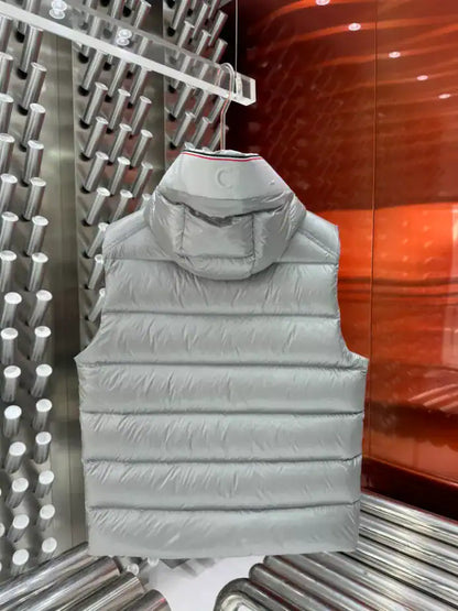 Moncler Luiro Down Vest - Grey