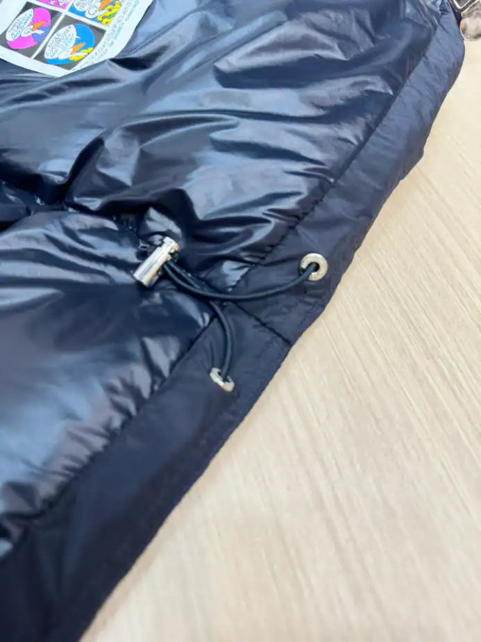 Moncler Vezere Short Down Jacket - Navy