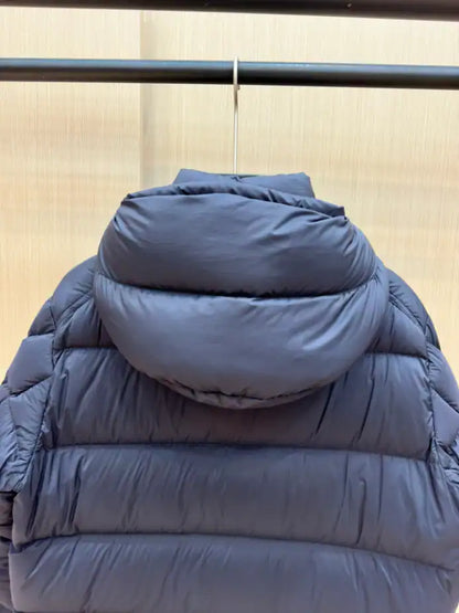 Moncler Vezere Short Down Jacket - Navy