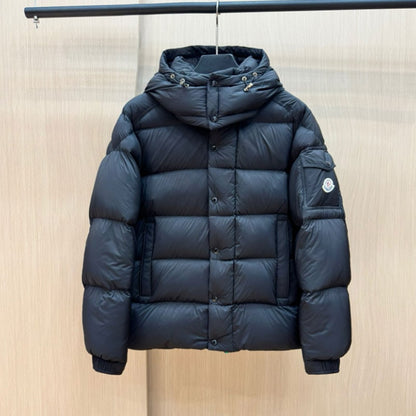 Moncler Vezere Short Down Jacket - Black