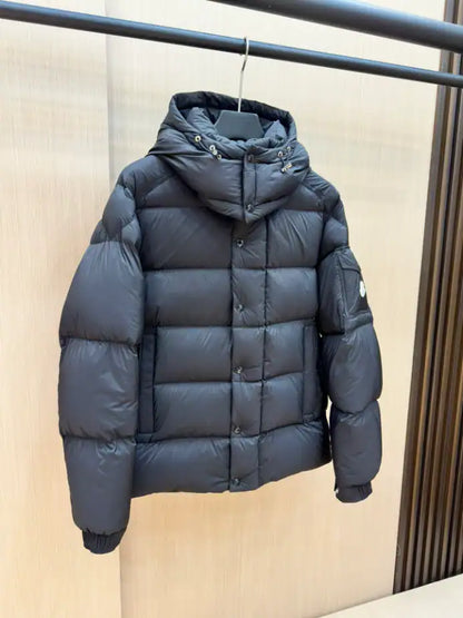 Moncler Vezere Short Down Jacket - Black
