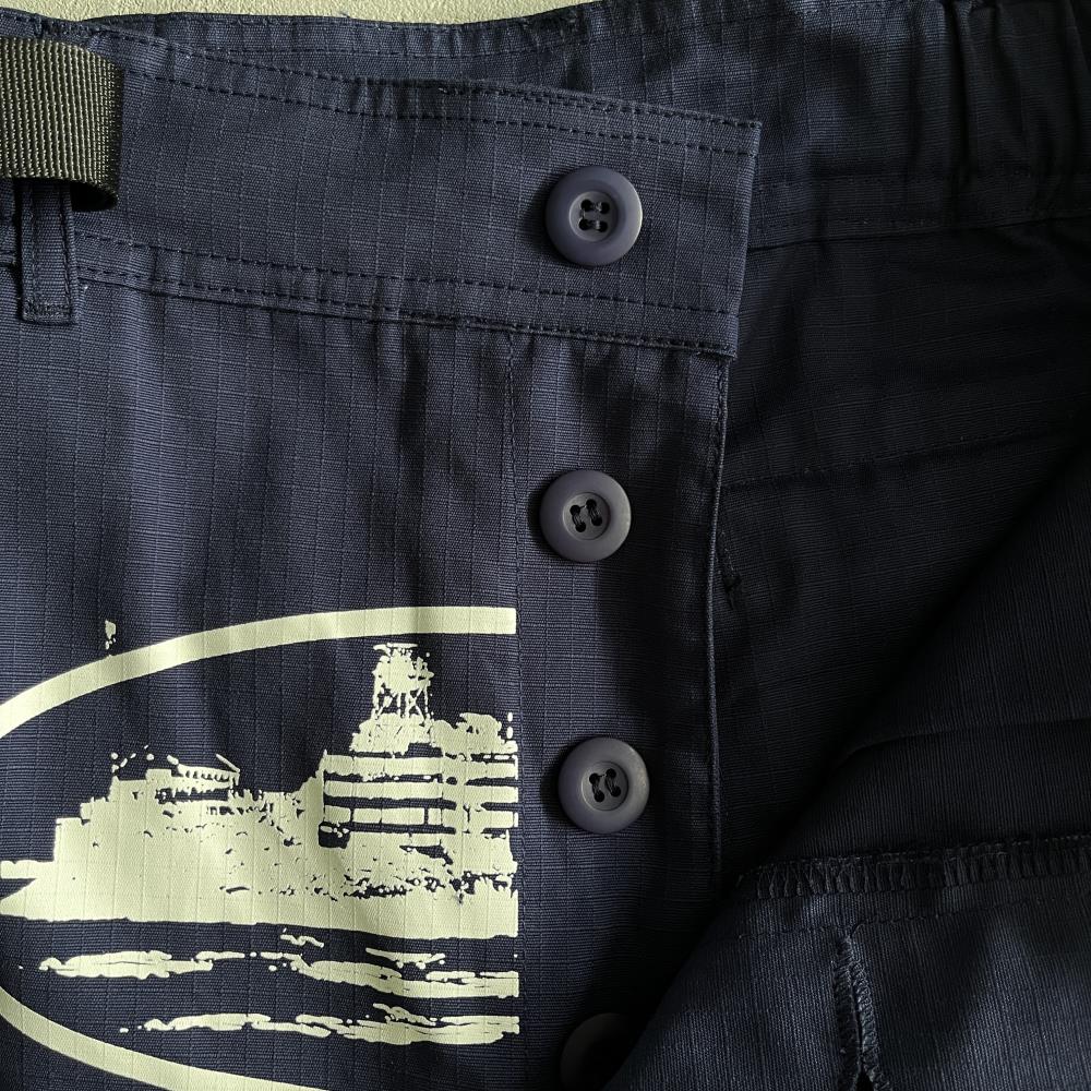 Crtez Cargo Shorts - Navy