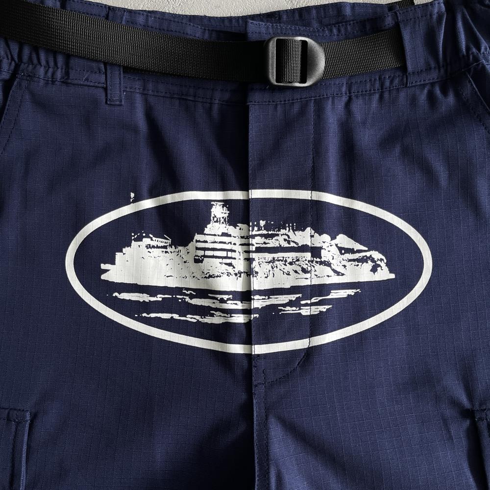 Crtez Cargo Shorts - Navy