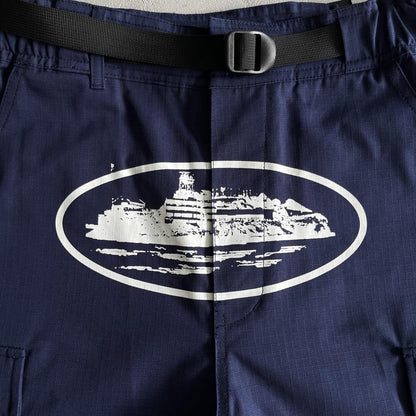 Crtez Cargo Shorts - Navy