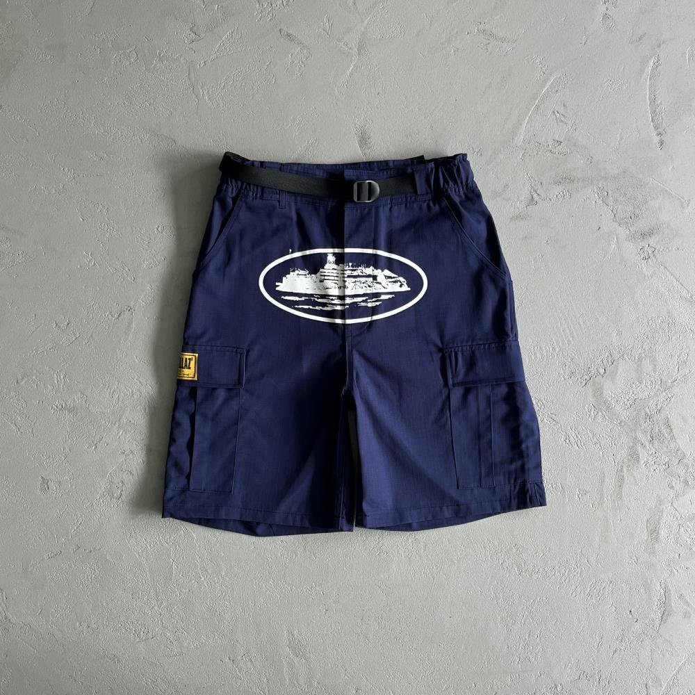 Crtez Cargo Shorts - Navy