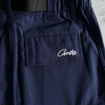 Crtez Cargo Shorts - Navy