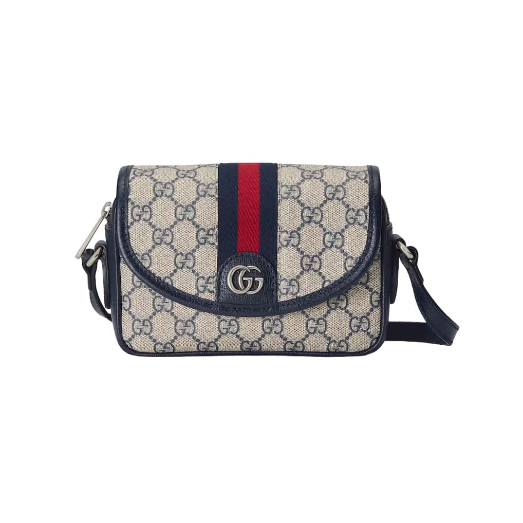 Gucci Ophidia GG Mini Shoulder Bag - Beige