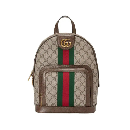 Gucci GG Ophidia Small Backpack - Beige