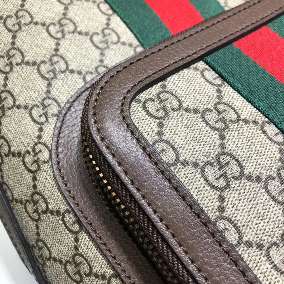 Gucci GG Ophidia Small Backpack - Beige