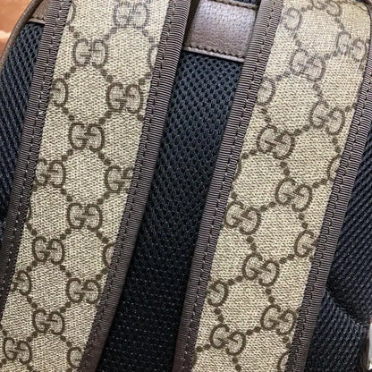 Gucci GG Ophidia Small Backpack - Beige