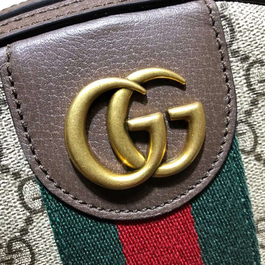 Gucci GG Ophidia Small Backpack - Beige