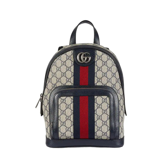 Gucci GG Ophidia Small Backpack - Beige