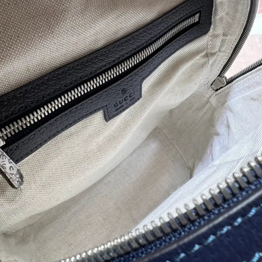 Gucci GG Ophidia Small Backpack - Beige