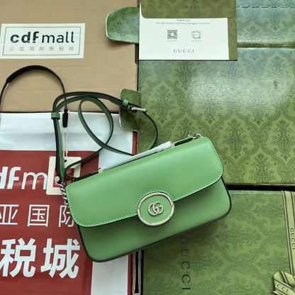 Gucci GG Petite Small Shoulder Bag - Green
