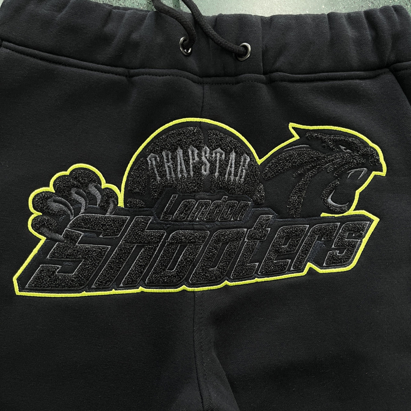 TS Shooters Tracksuit - Black/Yellow