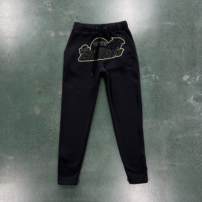 TS Shooters Tracksuit - Black/Yellow