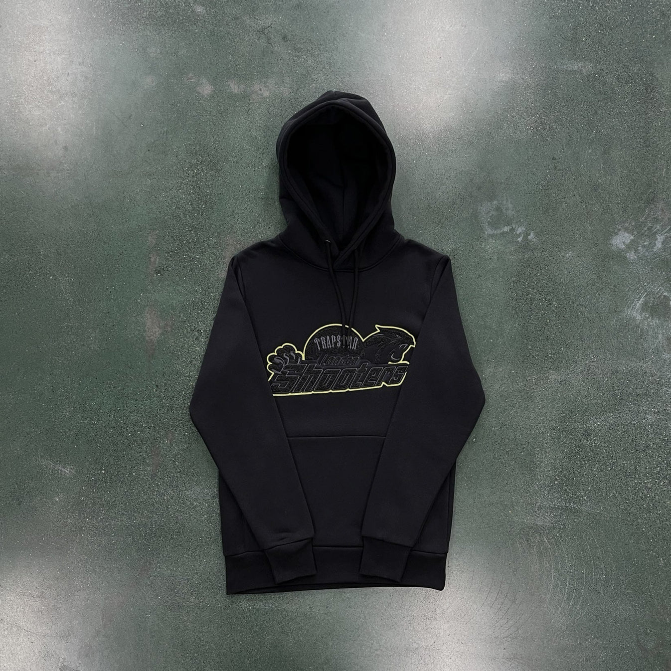 TS Shooters Tracksuit - Black/Yellow