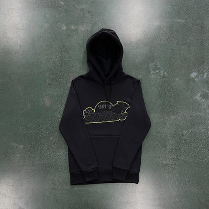 TS Shooters Tracksuit - Black/Yellow
