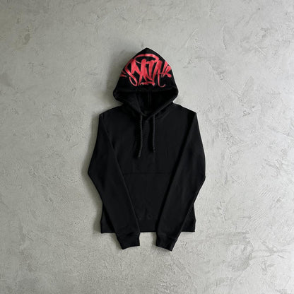 Syn Tracksuit - Black/Red