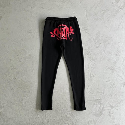 Syn Tracksuit - Black/Red