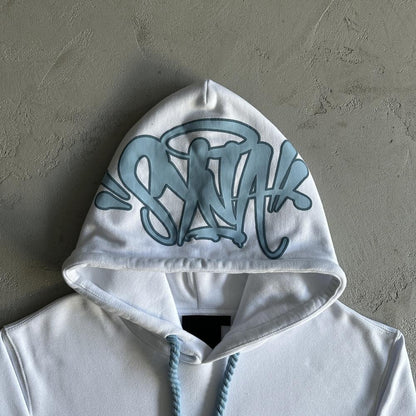 Syn Tracksuit - White/Blue