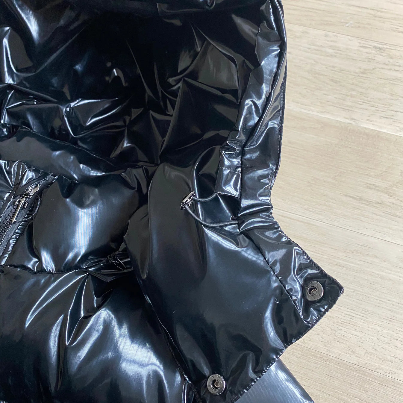 TS Irongate Arch Puffer Jacket - Glossy Black
