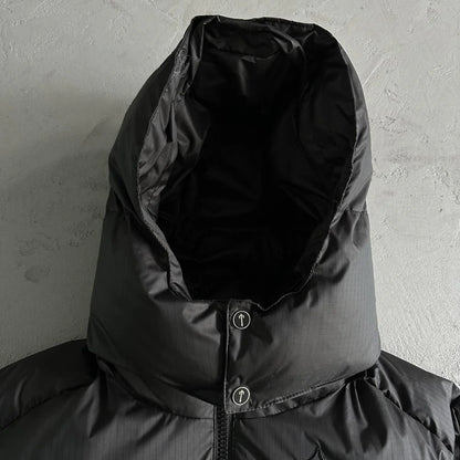 TS Shooters Detachable Hooded Puffer Jacket - Black
