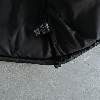 TS Shooters Detachable Hooded Puffer Jacket - Black
