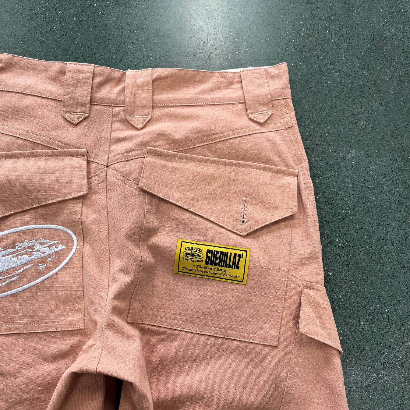 Crtez Slant Pocket Pants - Pink