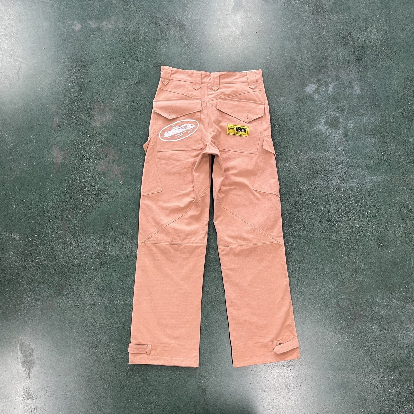 Crtez Slant Pocket Pants - Pink