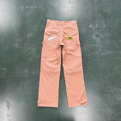 Crtez Slant Pocket Pants - Pink