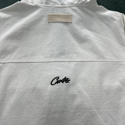 Crtez Slant Pocket Jacket - White