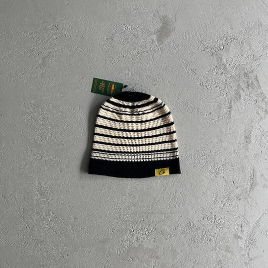 Crtez Striped Cold Hat - White/Black
