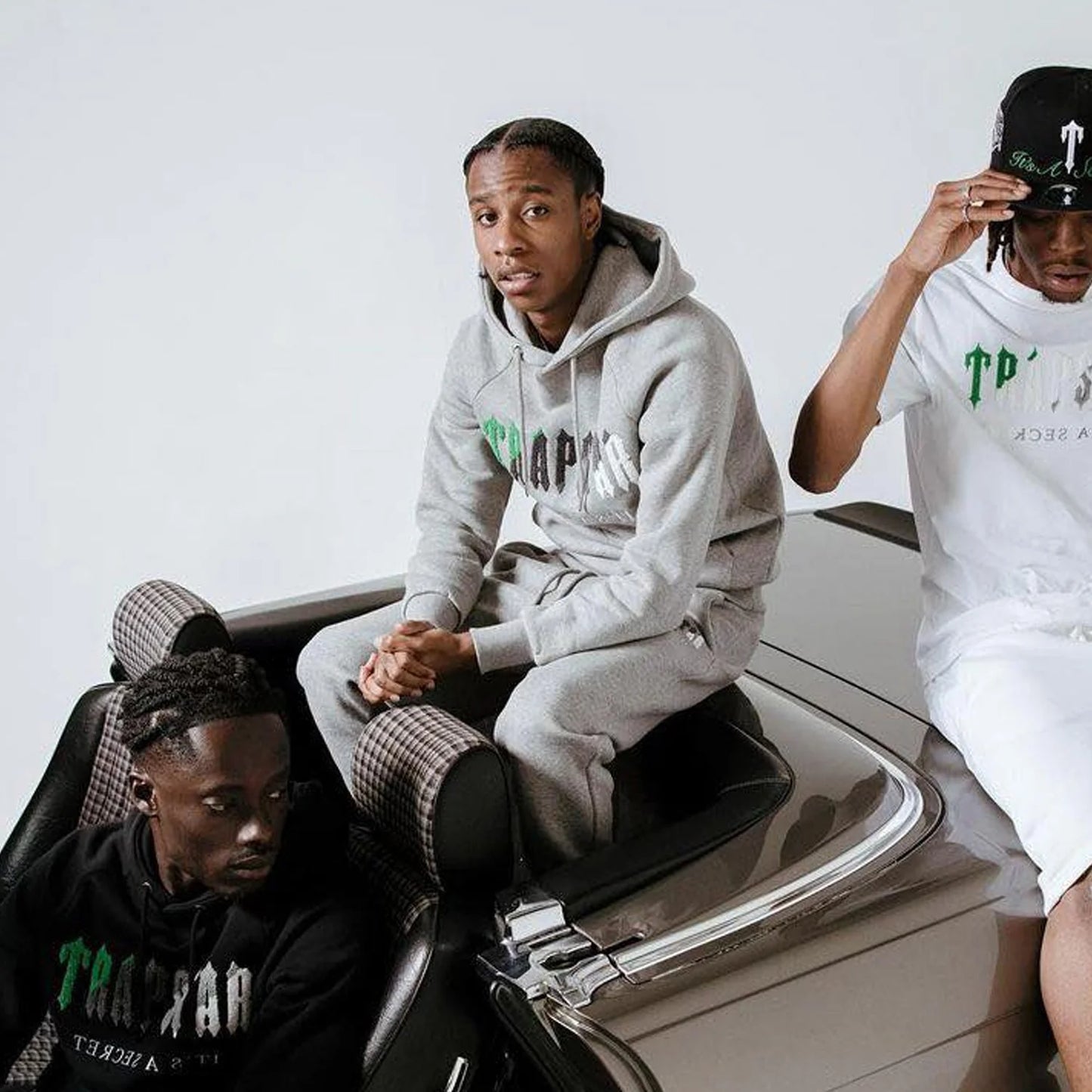 TS Chenille Decoded Tracksuit - Black/Grey