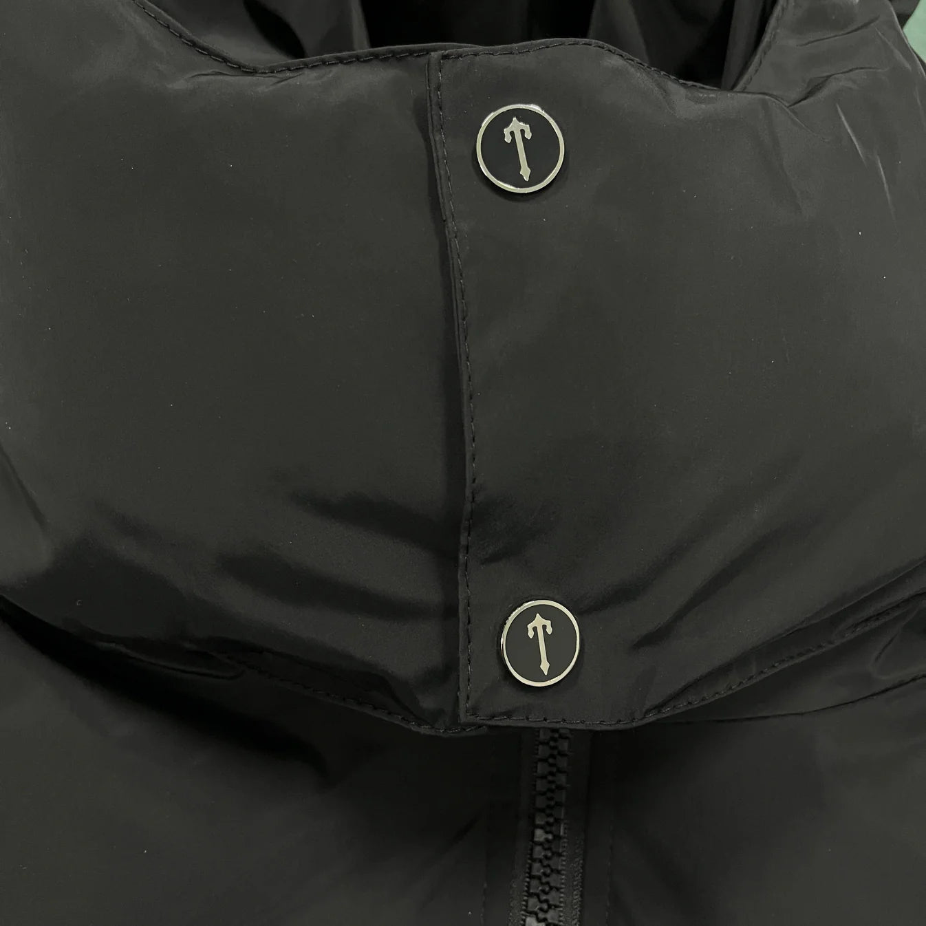 TS Hyperdrive Detachable Hooded Puffer Jacket - Triple Black