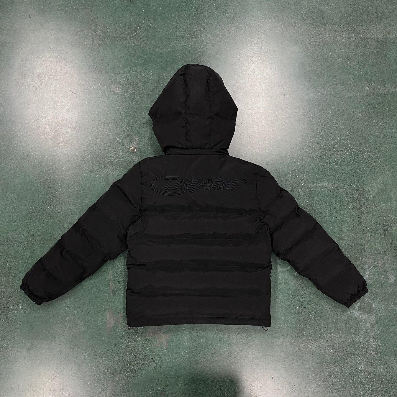 TS Hyperdrive Detachable Hooded Puffer Jacket - Triple Black
