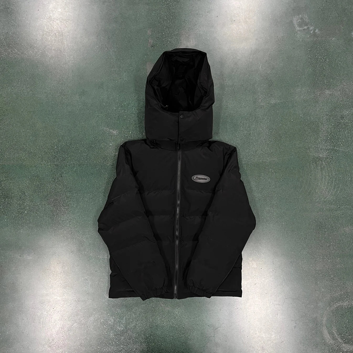 TS Hyperdrive Detachable Hooded Puffer Jacket - Triple Black
