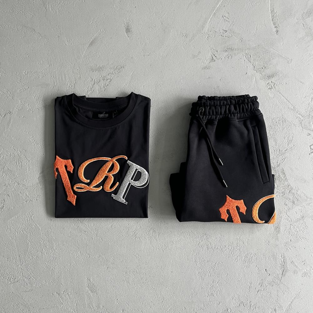 TS TRP Short Set - Black/Orange